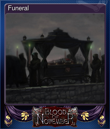 Series 1 - Card 1 of 5 - Funeral