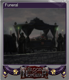 Series 1 - Card 1 of 5 - Funeral