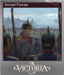 Series 1 - Card 1 of 8 - Armed Forces