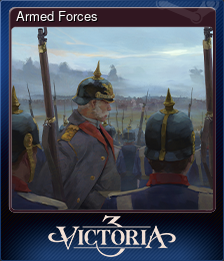 Series 1 - Card 1 of 8 - Armed Forces