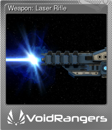 Series 1 - Card 5 of 6 - Weapon: Laser Rifle