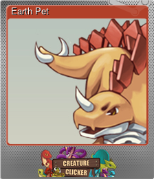 Series 1 - Card 1 of 5 - Earth Pet