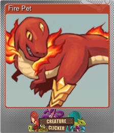 Series 1 - Card 2 of 5 - Fire Pet