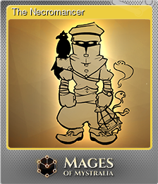 Series 1 - Card 4 of 5 - The Necromancer