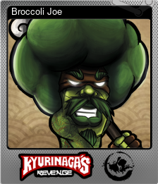 Series 1 - Card 4 of 8 - Broccoli Joe