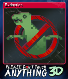 Series 1 - Card 2 of 6 - Extinction