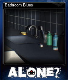 Series 1 - Card 8 of 8 - Bathroom Blues