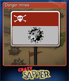 Series 1 - Card 5 of 5 - Danger mines