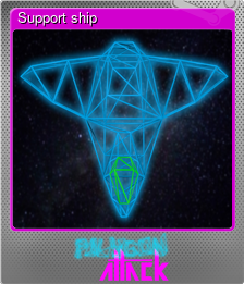 Series 1 - Card 6 of 7 - Support ship