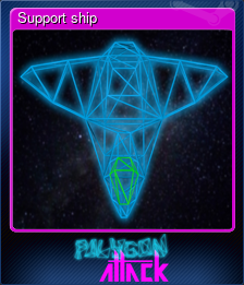 Series 1 - Card 6 of 7 - Support ship