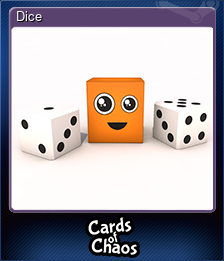 Series 1 - Card 3 of 5 - Dice