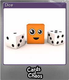 Series 1 - Card 3 of 5 - Dice