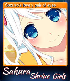Series 1 - Card 2 of 5 - Suzuko's lovely pair of eyes
