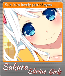 Series 1 - Card 2 of 5 - Suzuko's lovely pair of eyes