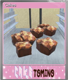Series 1 - Card 4 of 5 - Cakes