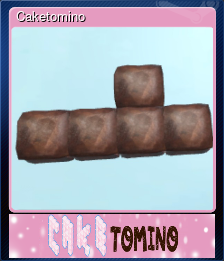 Series 1 - Card 5 of 5 - Caketomino