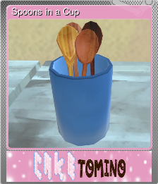 Series 1 - Card 2 of 5 - Spoons in a Cup