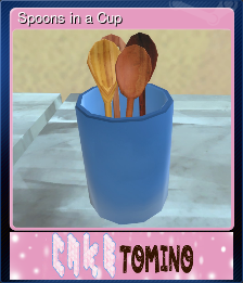Series 1 - Card 2 of 5 - Spoons in a Cup
