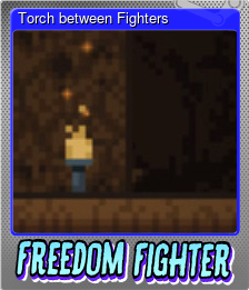 Series 1 - Card 3 of 5 - Torch between Fighters