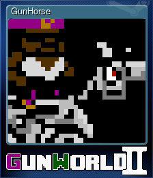 Series 1 - Card 4 of 11 - GunHorse