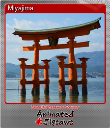 Series 1 - Card 6 of 9 - Miyajima