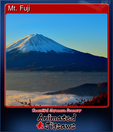 Series 1 - Card 4 of 9 - Mt. Fuji