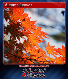 Series 1 - Card 3 of 9 - Autumn Leaves