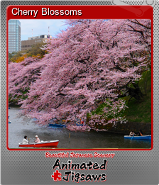 Series 1 - Card 1 of 9 - Cherry Blossoms