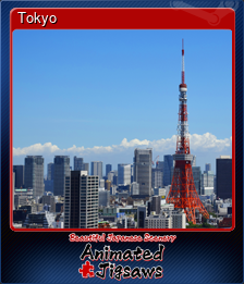 Series 1 - Card 9 of 9 - Tokyo