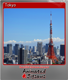 Series 1 - Card 9 of 9 - Tokyo