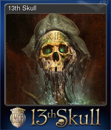 Series 1 - Card 3 of 7 - 13th Skull