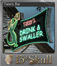 Series 1 - Card 6 of 7 - Tater's Bar