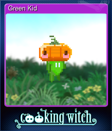 Series 1 - Card 4 of 6 - Green Kid