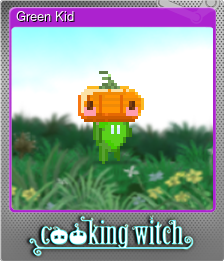 Series 1 - Card 4 of 6 - Green Kid