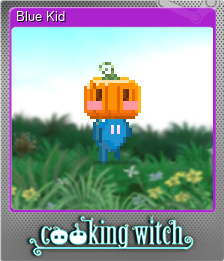 Series 1 - Card 1 of 6 - Blue Kid