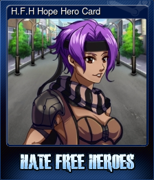 Series 1 - Card 2 of 5 - H.F.H Hope Hero Card