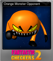 Series 1 - Card 5 of 6 - Orange Monster Opponent