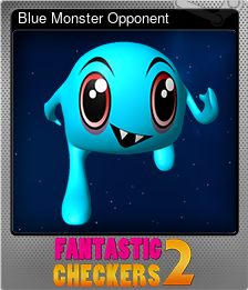 Series 1 - Card 1 of 6 - Blue Monster Opponent