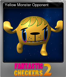 Series 1 - Card 3 of 6 - Yellow Monster Opponent