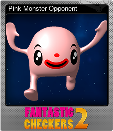 Series 1 - Card 2 of 6 - Pink Monster Opponent