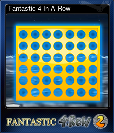 Series 1 - Card 5 of 6 - Fantastic 4 In A Row