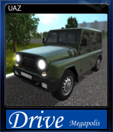 Series 1 - Card 3 of 5 - UAZ