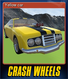 Series 1 - Card 2 of 5 - Yellow car