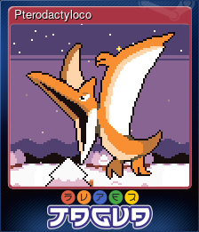 Series 1 - Card 4 of 8 - Pterodactyloco