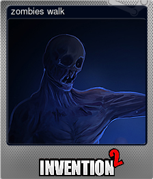 Series 1 - Card 3 of 5 - zombies walk