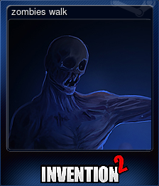 Series 1 - Card 3 of 5 - zombies walk