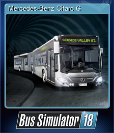 Series 1 - Card 1 of 5 - Mercedes-Benz Citaro G