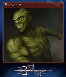 Series 1 - Card 4 of 6 - Shavasur