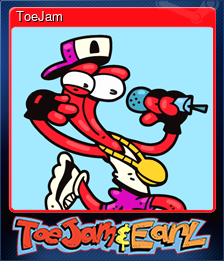 Series 1 - Card 5 of 5 - ToeJam