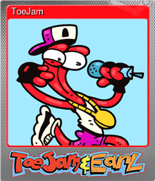 Series 1 - Card 5 of 5 - ToeJam